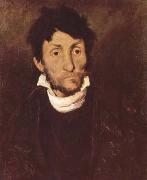 Theodore   Gericault The Cleptomaniac (mk09) oil on canvas